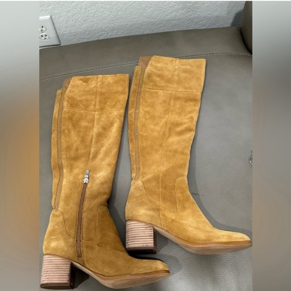 🔥 Marc Fisher Escape Over The Knee block heel Boots Size 6M - Picture 2 of 5